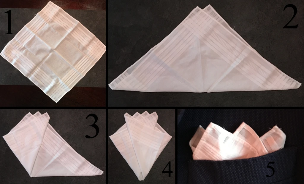 four point crown fold-100