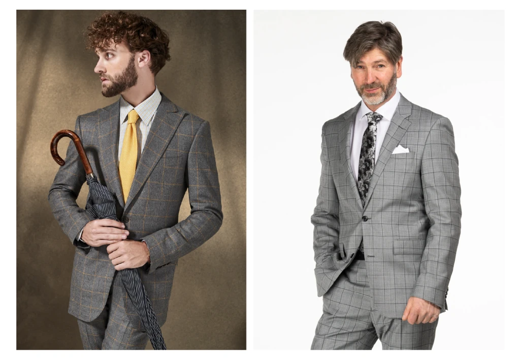 windowpane suits