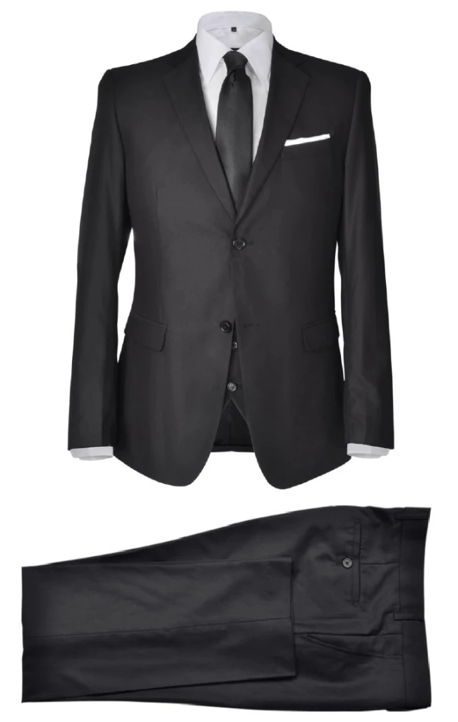 black suit